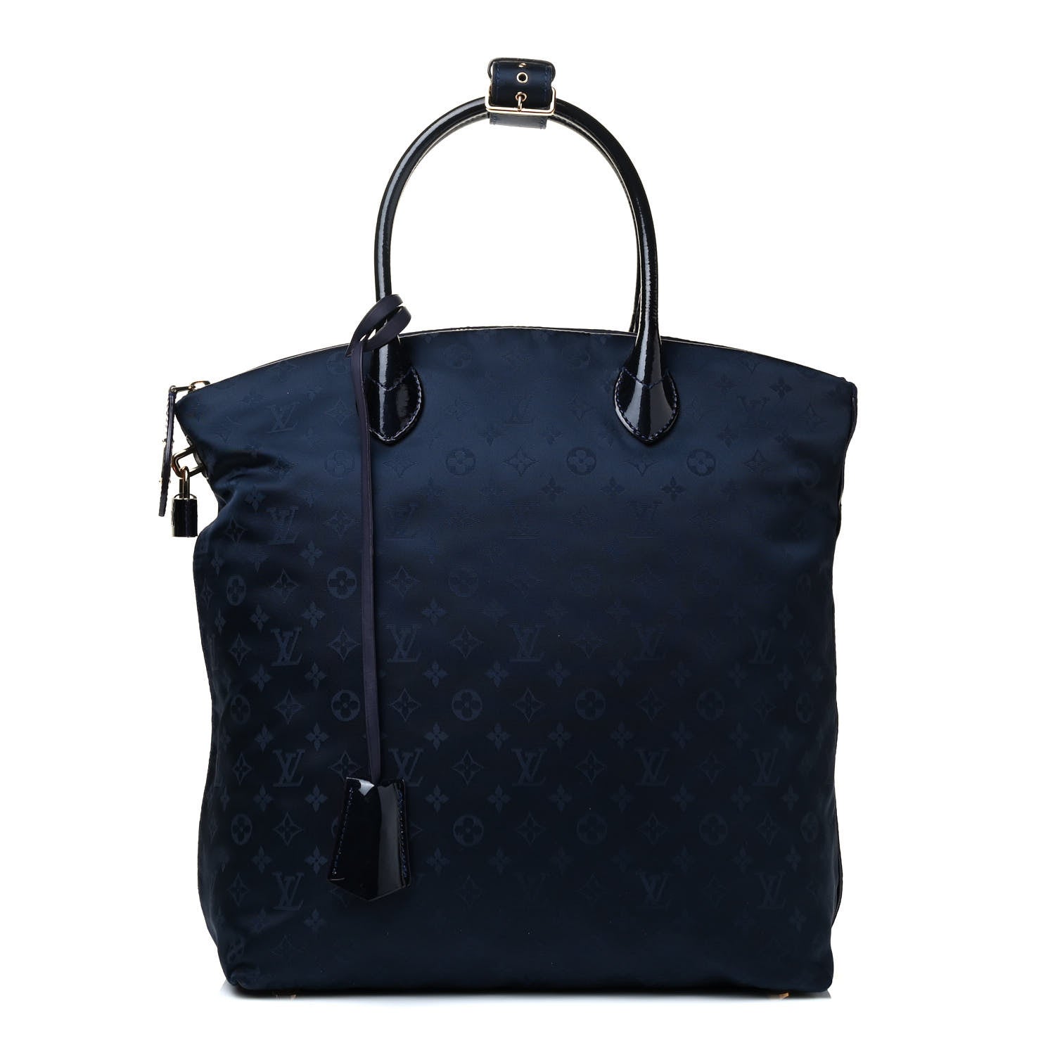 Louis Vuitton Monogram Nylon Desire Lockit Vertical MM Marine 1 of 4