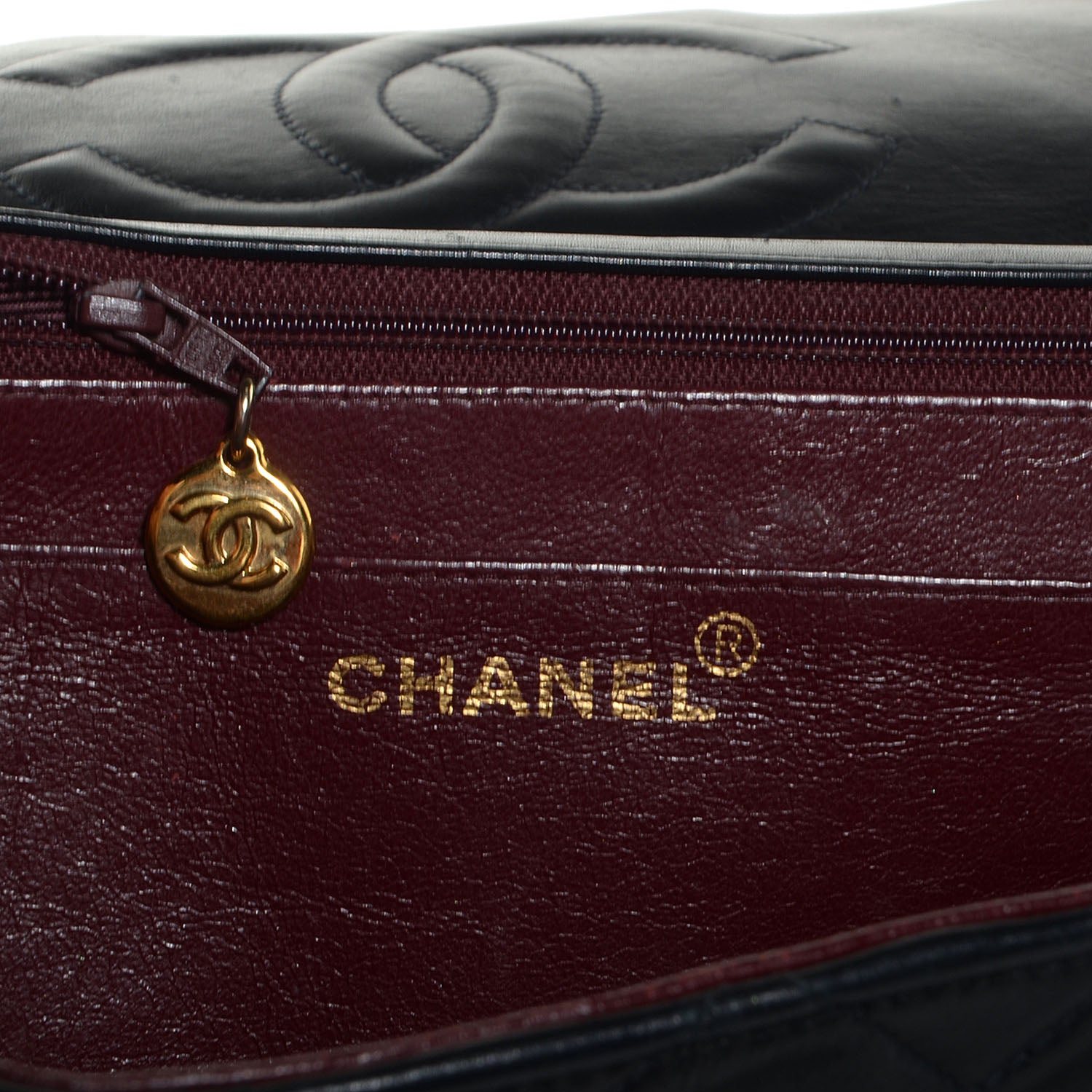 Chanel Lambskin XL Jumbo Flap Black 10 of 10