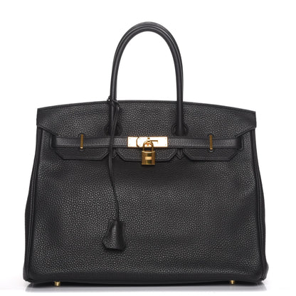 Hermes Togo Birkin 35 Plomb 1 of 29