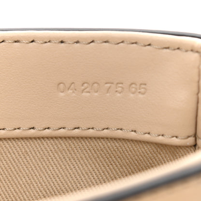 Chloe Shiny Calfskin Mini C Double Carry Blue Beige 7 of 9