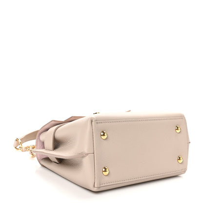 Louis Vuitton Soft Calfskin Mini Lockme Ever Greige 4 of 9