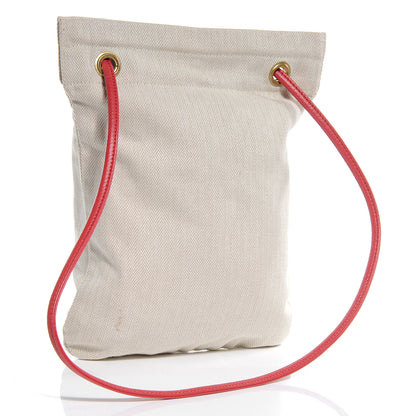 Hermes Cotton Aline Small Shoulder Bag Red 3 of 7