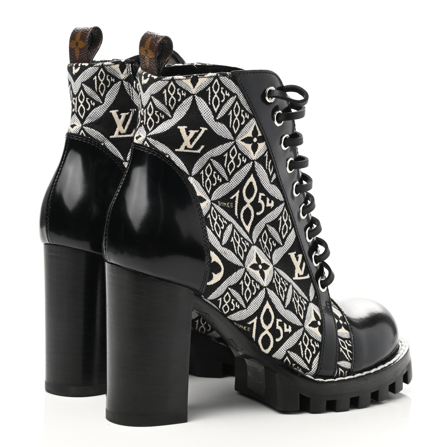 Louis Vuitton Since 1854 Star Trail Ankle Boots 37 Blue 4 of 8