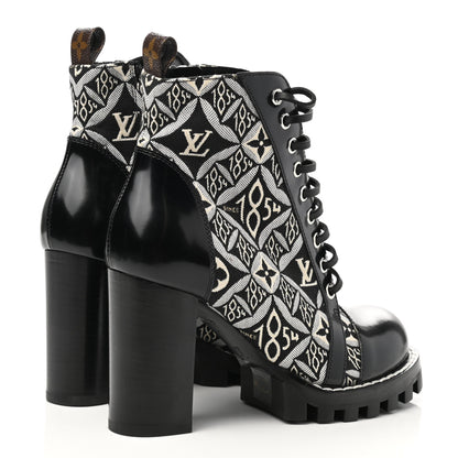 Louis Vuitton Since 1854 Star Trail Ankle Boots 37 Blue 4 of 8