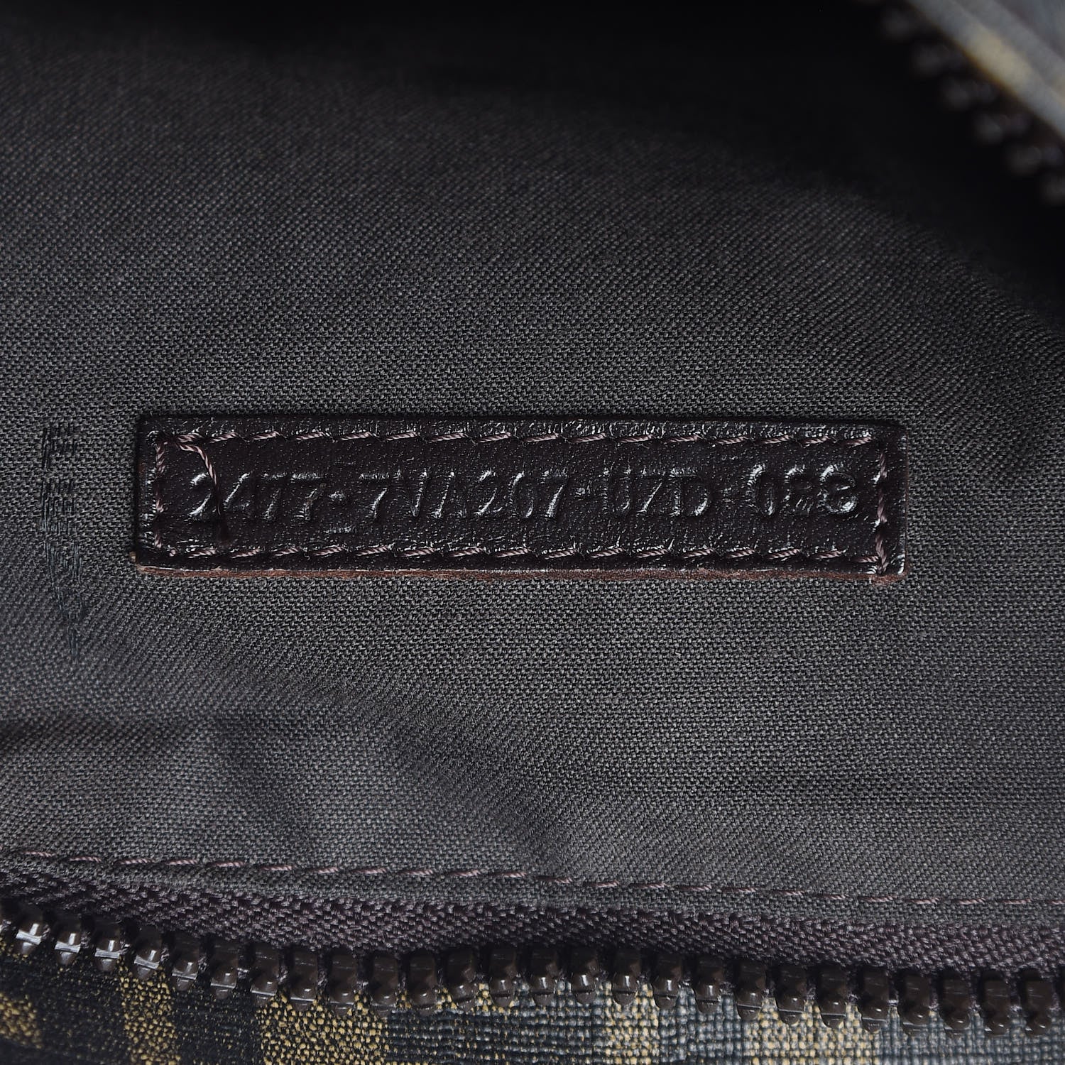 Fendi Zucca Spalmati Messenger Bag Tobacco 6 of 8