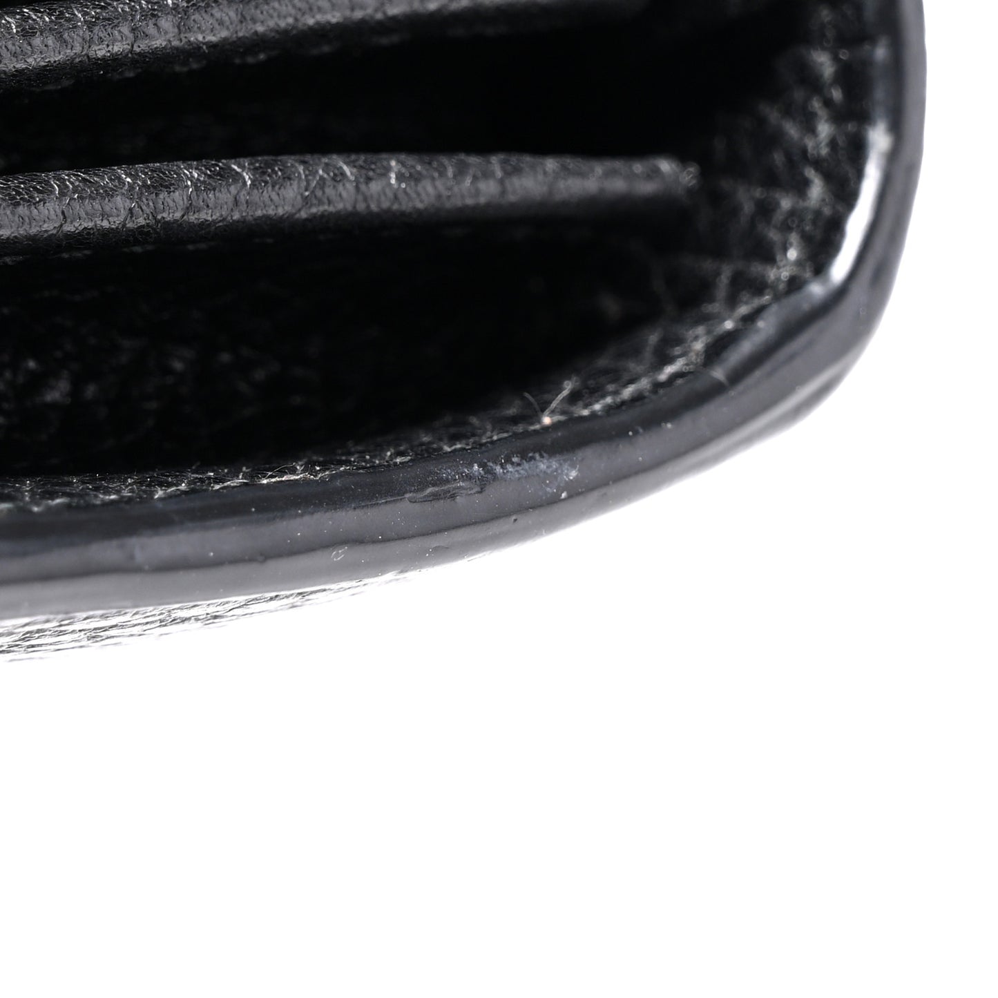 Calfskin Mini Dionysus Chain Wallet Black