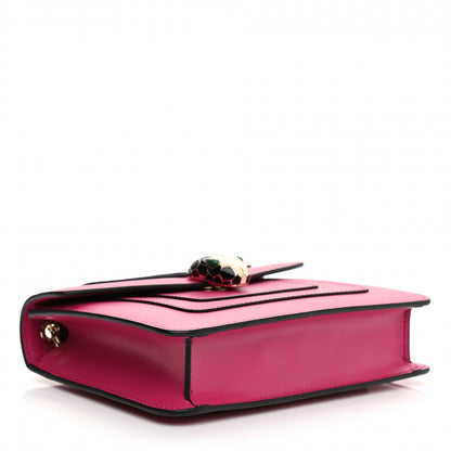 Bulgari Calfskin Small Serpenti Forever Snake Strap Crossbody Bag Pink 4 of 10