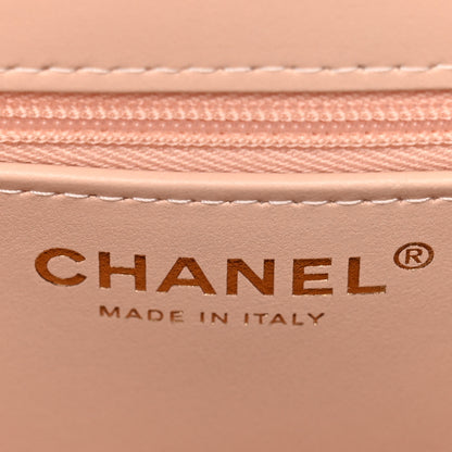 Chanel Shiny Caviar Preppy Coco Small Flap Light Pink 6 of 11