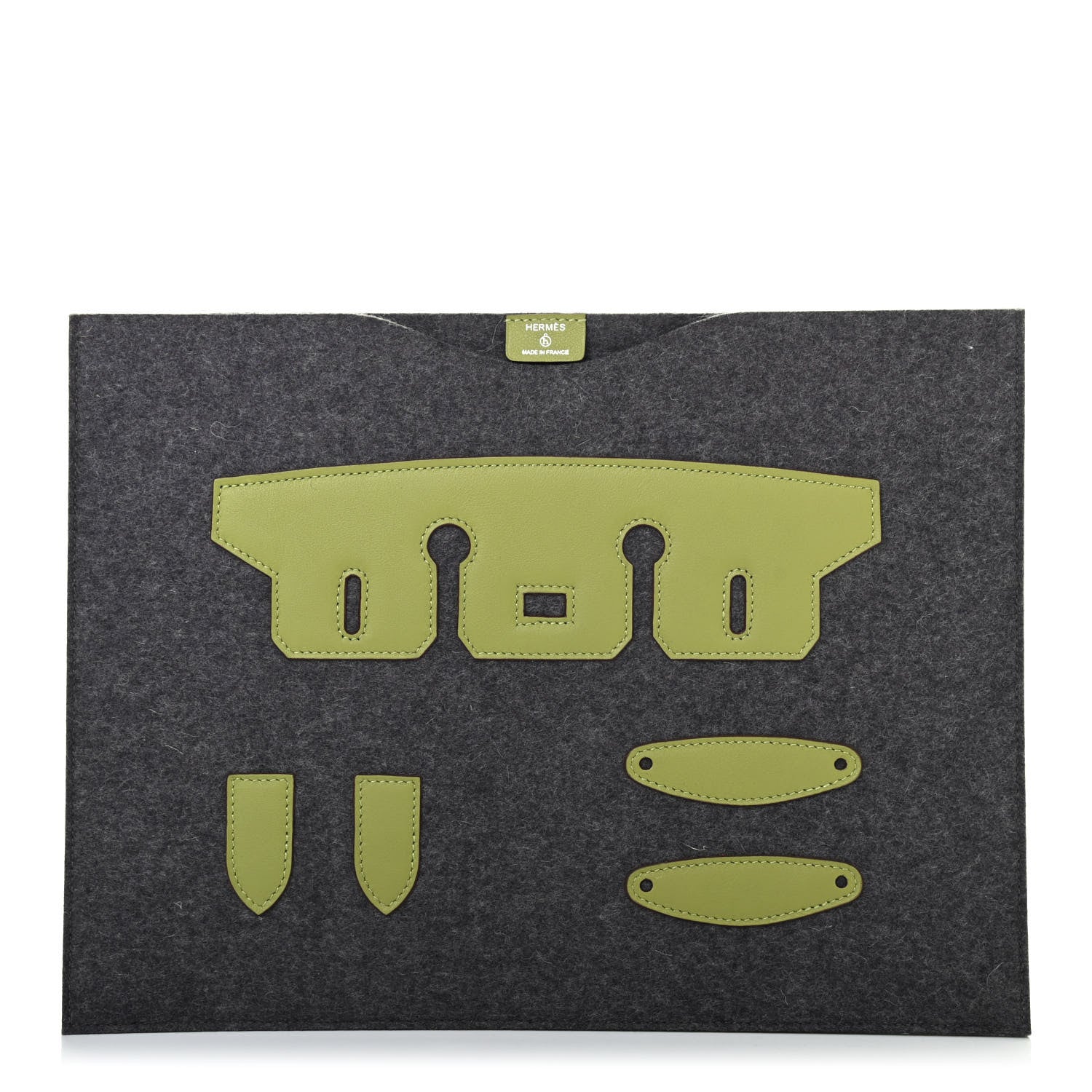 Hermes Feutre Swift Petit H Decoupe Porte Document 1 of 4
