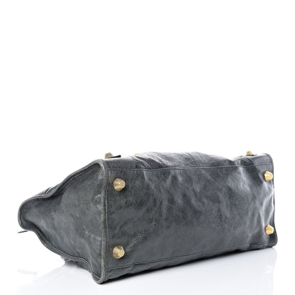 Balenciaga Agneau Giant 21 Gold Hardware Work Anthracite 4 of 17