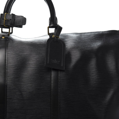 Louis Vuitton Epi Keepall 50 Black 12 of 12