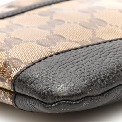 Gucci Crystal Monogram Small Flat Messenger Bag Dark Brown 9 of 10