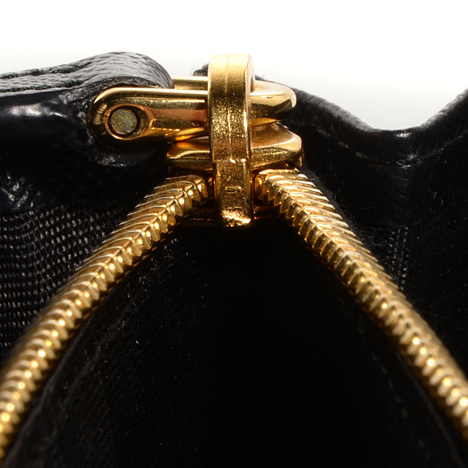 Prada Saffiano Metal Continental Flap Wallet Nero Black 8 of 8