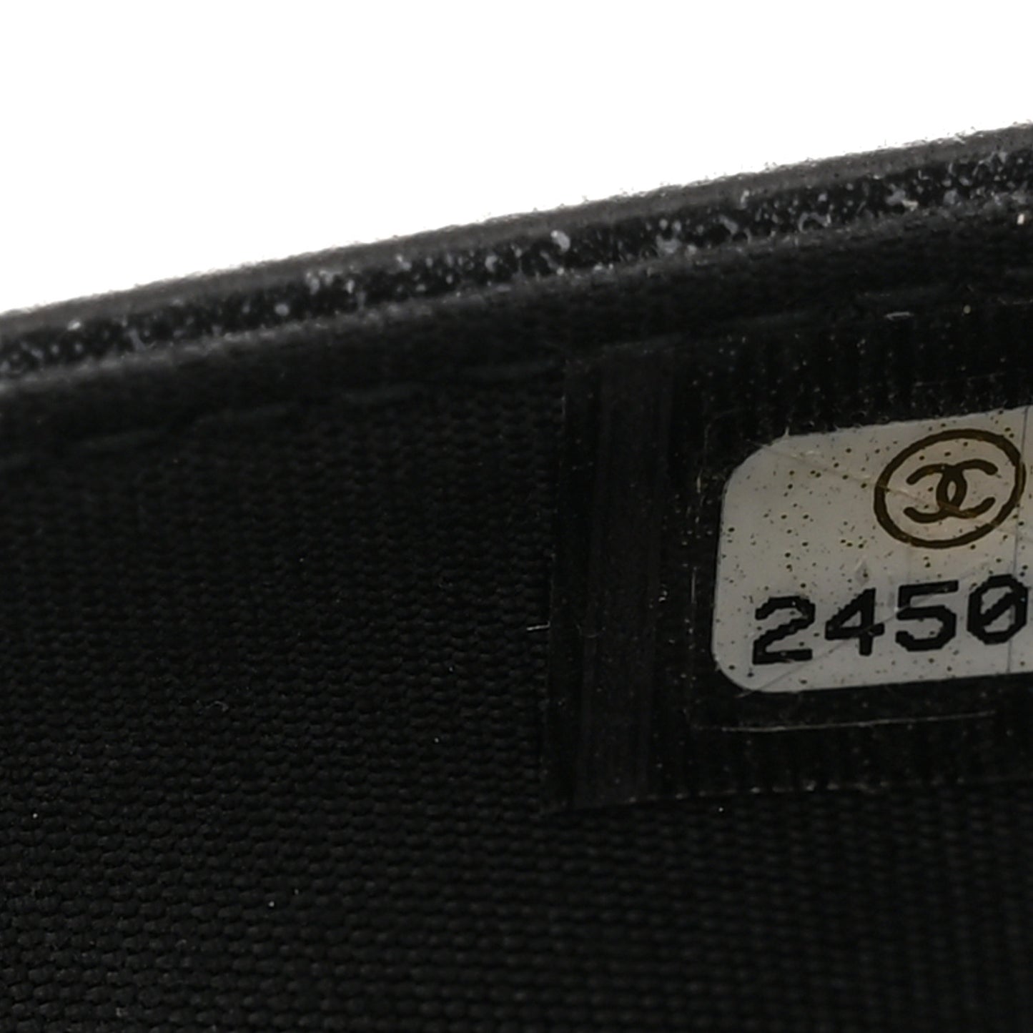 Velvet Pearl Diamond Embellished Wallet On Chain WOC Black