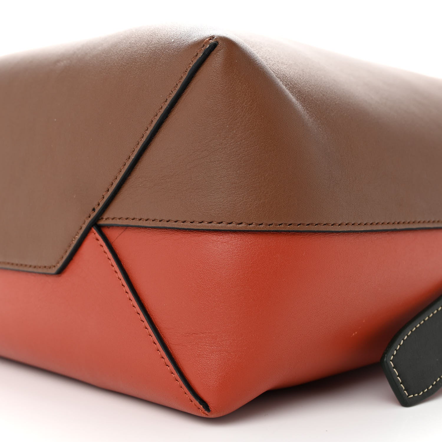 Celine Shiny Smooth Calfskin Small Twisted Cabas Camel Tan 11 of 12