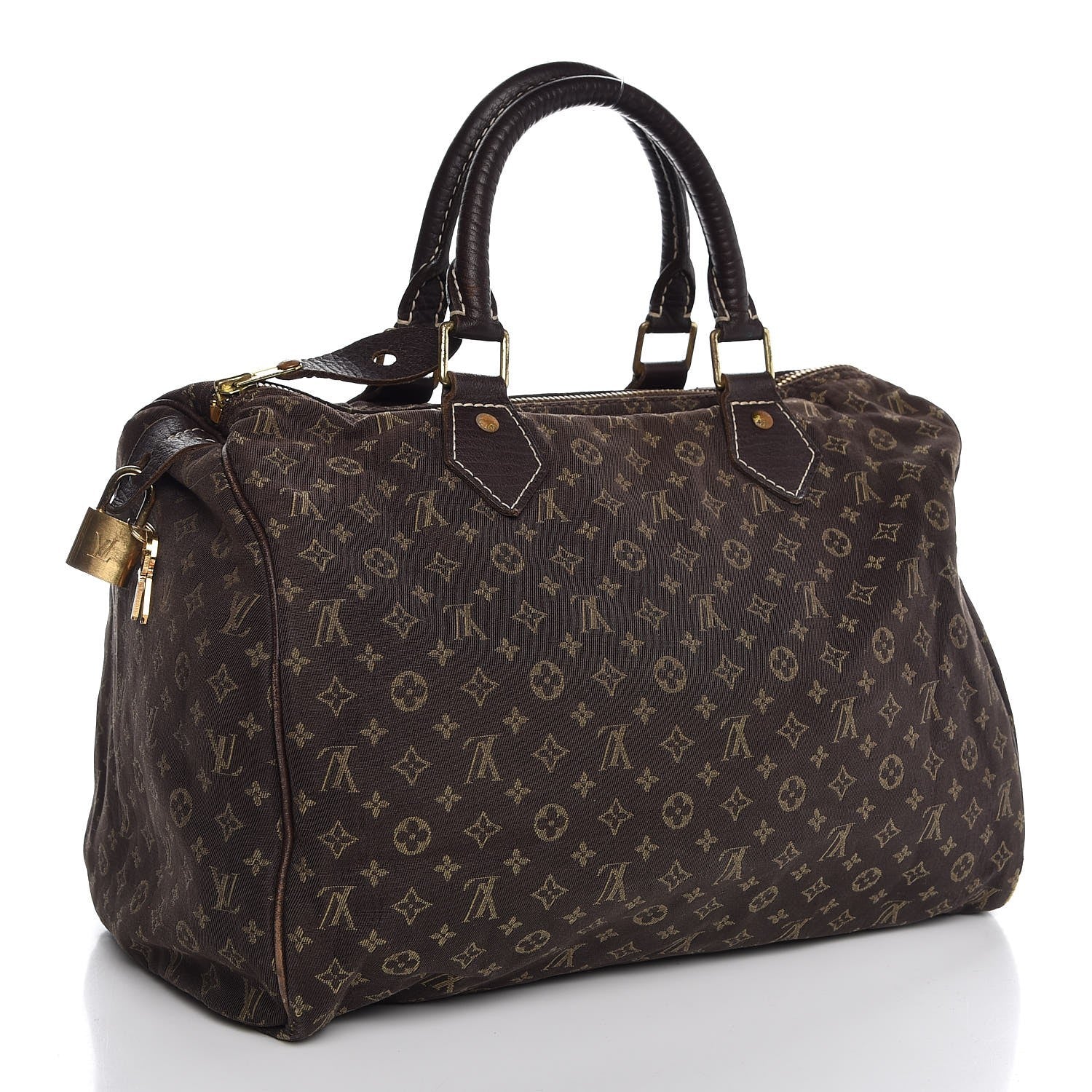 Louis Vuitton Mini Lin Speedy 30 Ebene 3 of 7