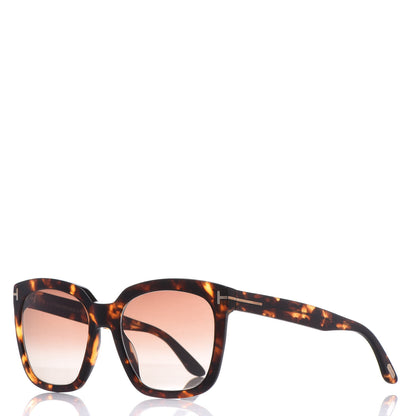 Tom Ford Amarra Sunglasses Dark TF502 Dark Havana 1 of 7