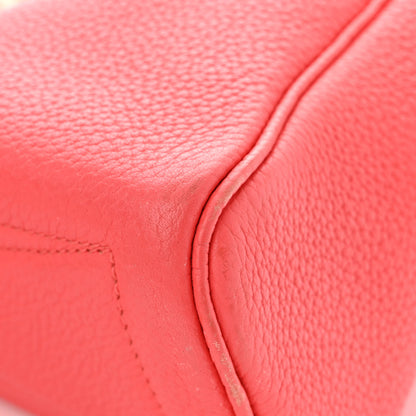 Hermes Taurillon Clemence Victoria Elan 38 Bougainvillea 14 of 17