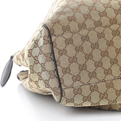 Gucci Monogram Large Sukey Tote Dark Brown 9 of 11
