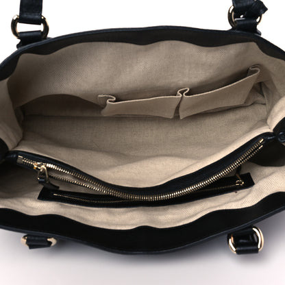 Gucci Cellarius Calfskin Medium Soho Working Tote Black 6 of 12
