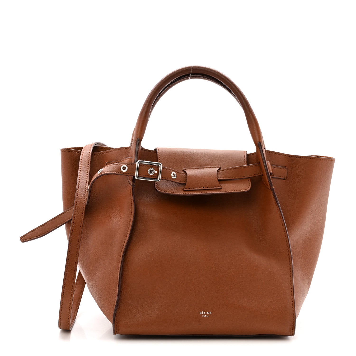 Celine Smooth Calfskin Small Big Bag Tan 1 of 13