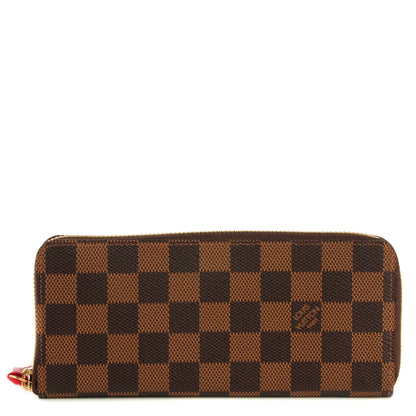Louis Vuitton Damier Ebene Clemence Wallet 1 of 7
