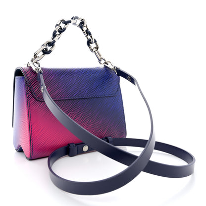 Louis Vuitton Epi Twist Shoulder Bag PM Gradient Purple 3 of 12