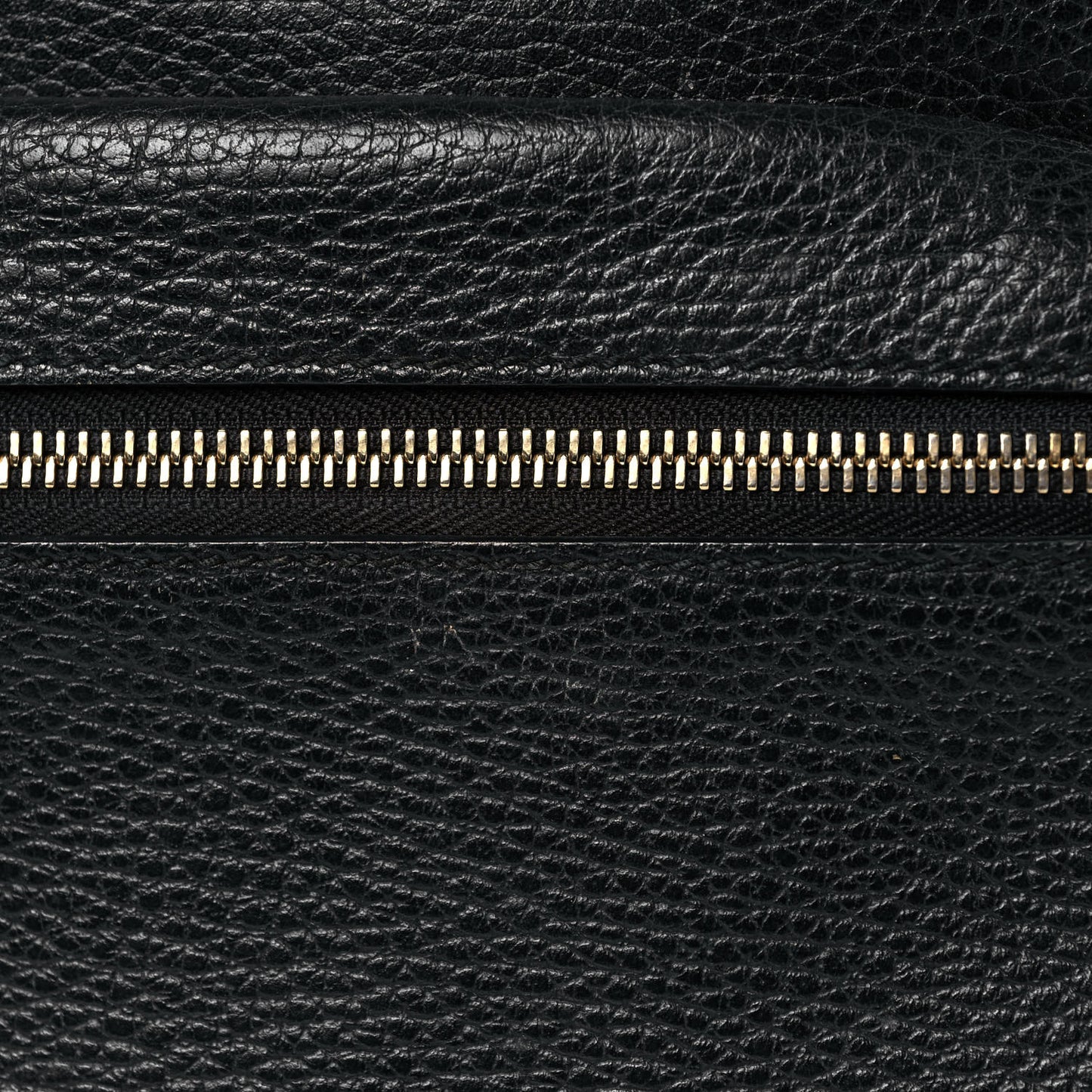 Pebbled Calfskin Soho Chain Backpack Black