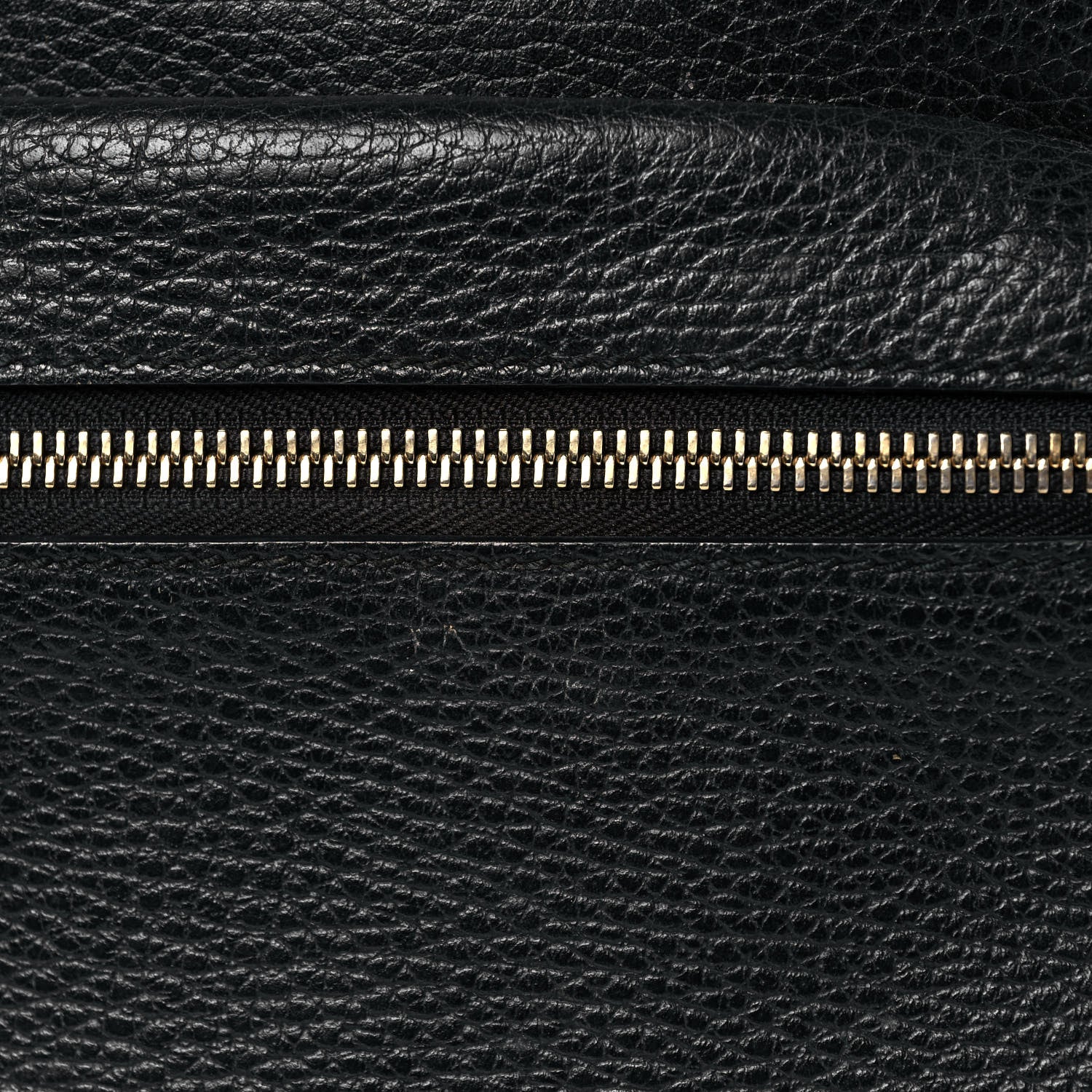 Gucci Pebbled Calfskin Soho Chain Backpack Black 22 of 24