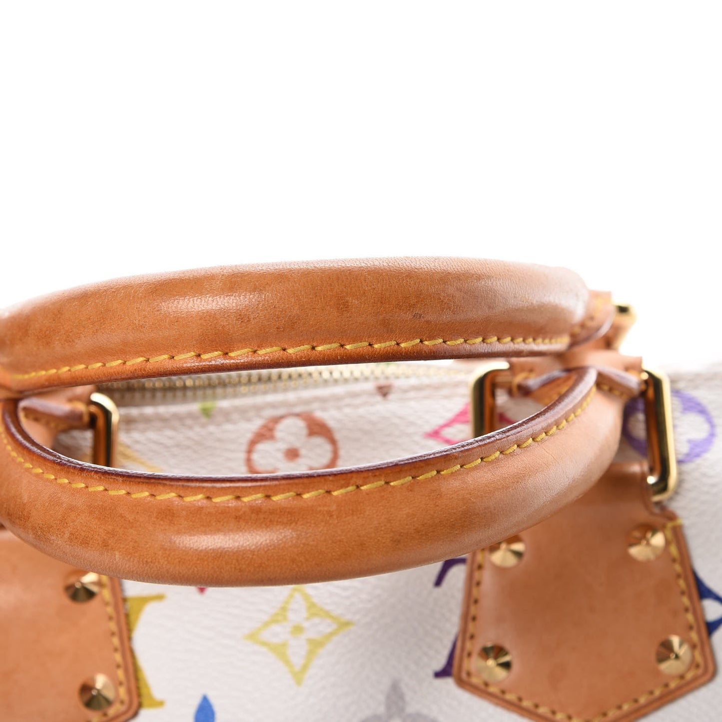 Monogram Multicolor Speedy 30 White