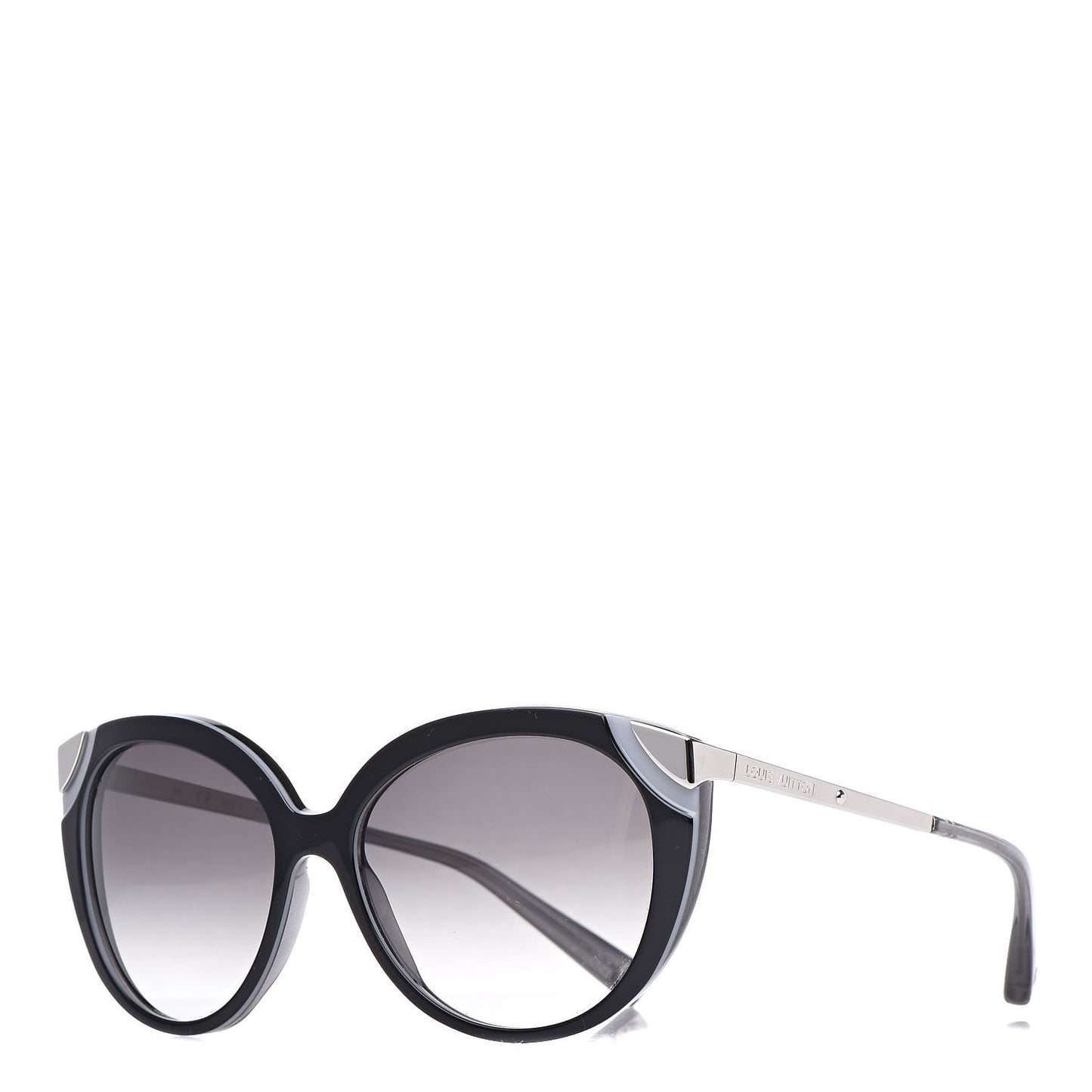 Amber Cat Eye Sunglasses Z0778W Black