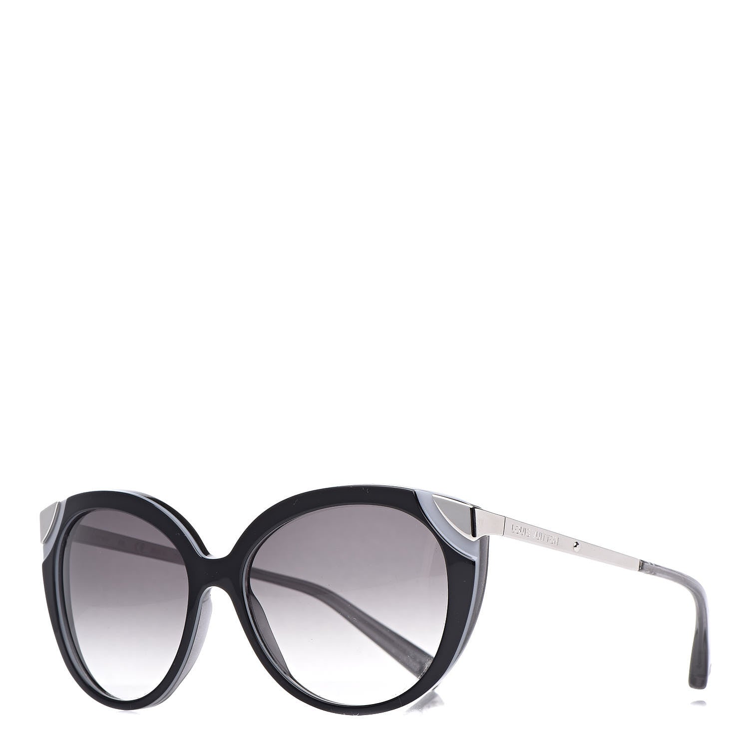 Louis Vuitton Amber Cat Eye Sunglasses Z0778W Black 1 of 7