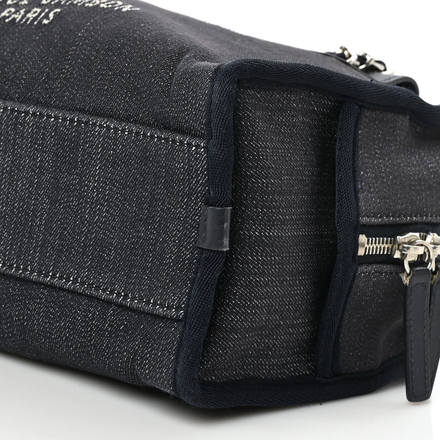 Denim Deauville Bowling Bag Dark Blue