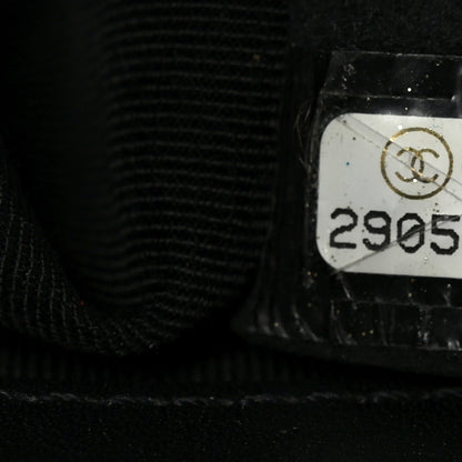 Chanel Lambskin Chevron Quilted Medium Boy Flap Black 7 of 10