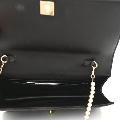 Chanel Lambskin Quilted Fantasy Pearl Flap Black 4 of 11