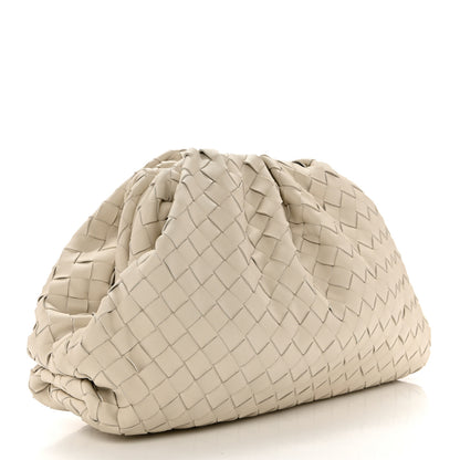 Bottega Veneta Nappa Maxi Intrecciato The Pouch Oversized Clutch Plaster 3 of 12