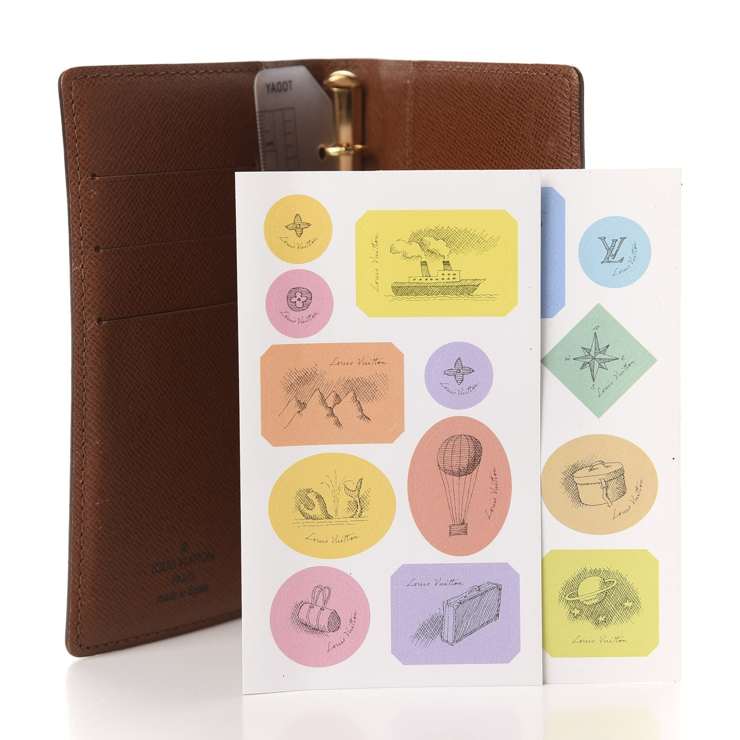 Louis Vuitton Monogram Small Ring Agenda 6 of 8