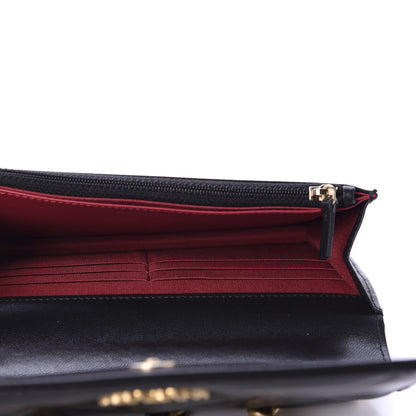 Chanel Goatskin Quilted 19 Wallet On Chain WOC Black 5 of 14