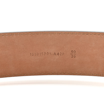 Fendi Calfskin F is Fendi FF 1974 Embossed Belt 90 36 Black 6 of 8