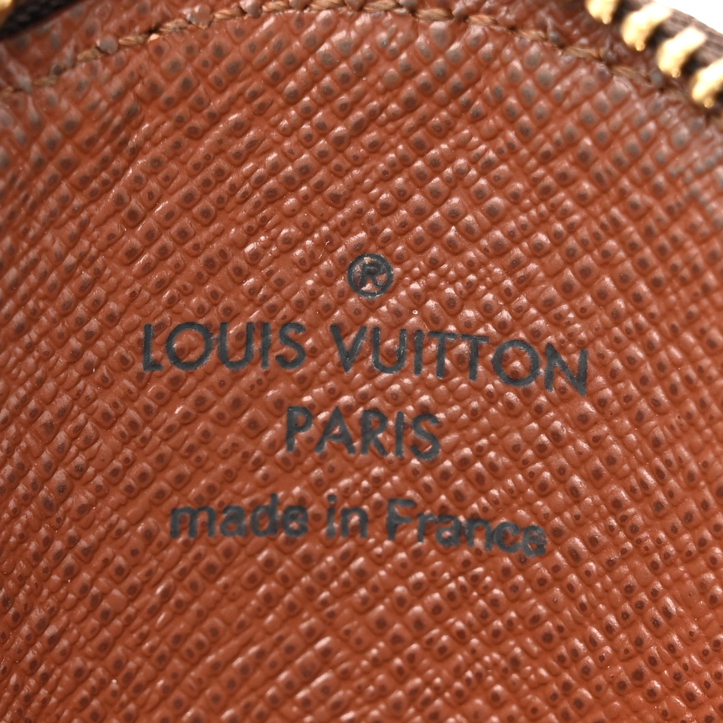 Monogram Round Coin Purse