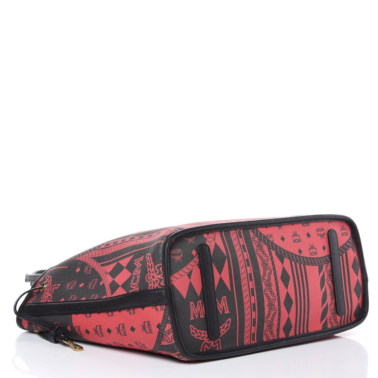 Visetos Medium Project Reversible Shopper Tote Cognac