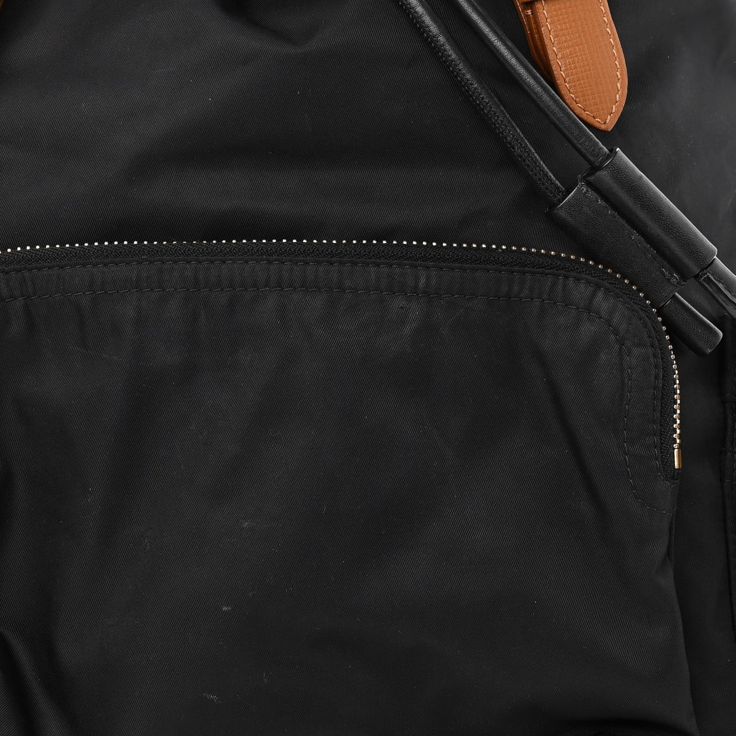 Nylon Large Rucksack Backpack Black