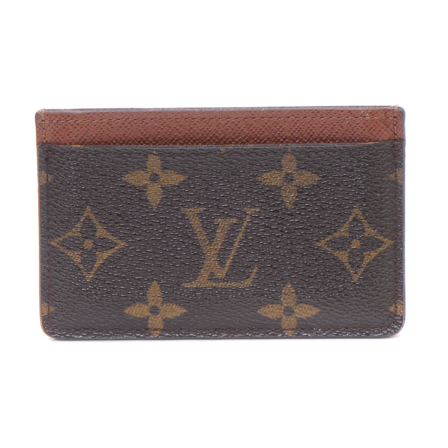 Monogram Simple Card Holder Wallet