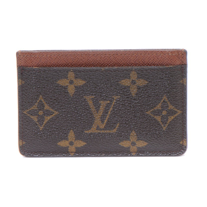 Louis Vuitton Monogram Simple Card Holder Wallet 1 of 6