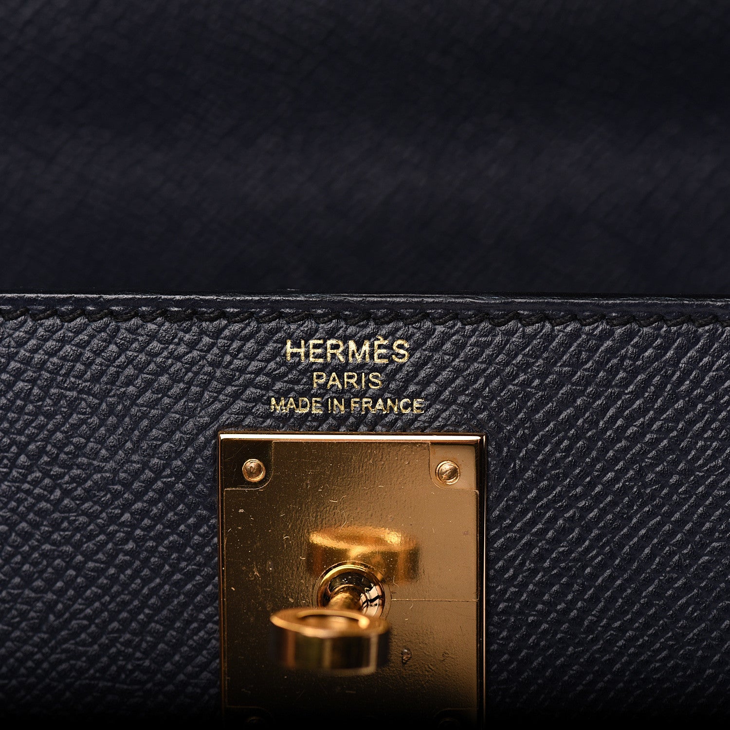 Hermes Epsom Kelly Sellier 28 Bleu Indigo 7 of 42