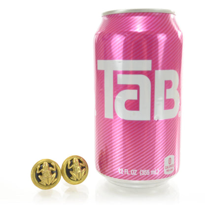 Chanel CC Frog Clip On Earrings Gold 4 of 4