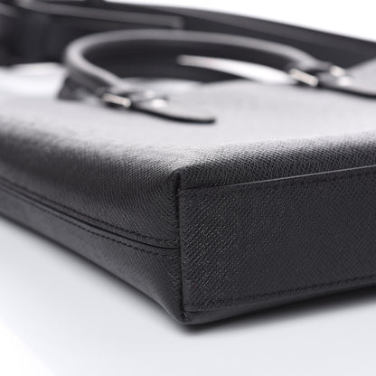 Louis Vuitton Taiga Anton Soft Briefcase Black 7 of 13