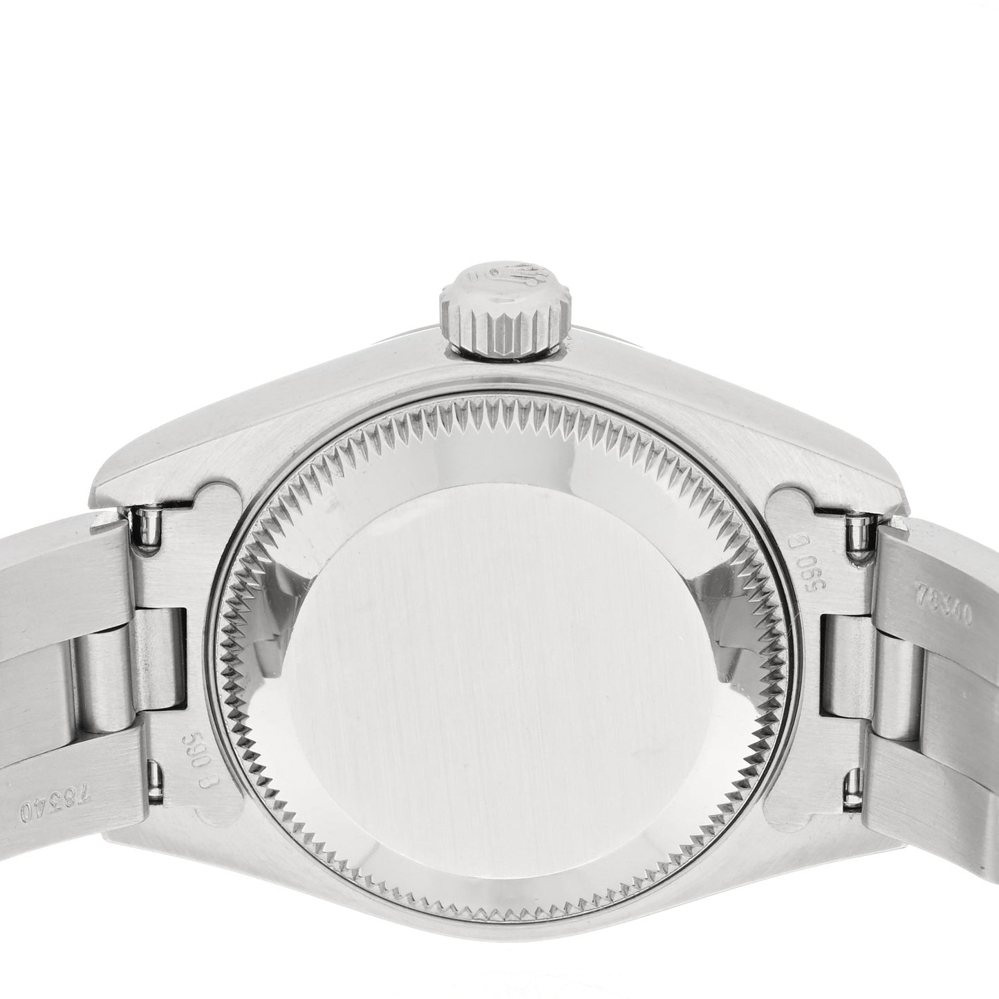 Stainless Steel 18K White Gold Diamond 26mm Oyster Perpetual Datejust Watch Pink 69174