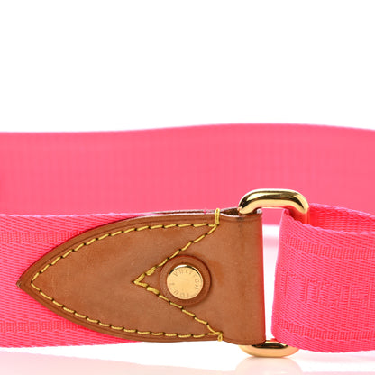 Louis Vuitton Jacquard Monogram Adjustable Shoulder Strap Pink 6 of 6