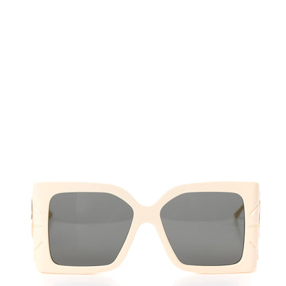 Gucci Acetate Square Frame Wing Sunglasses GG0535S Ivory 2 of 7